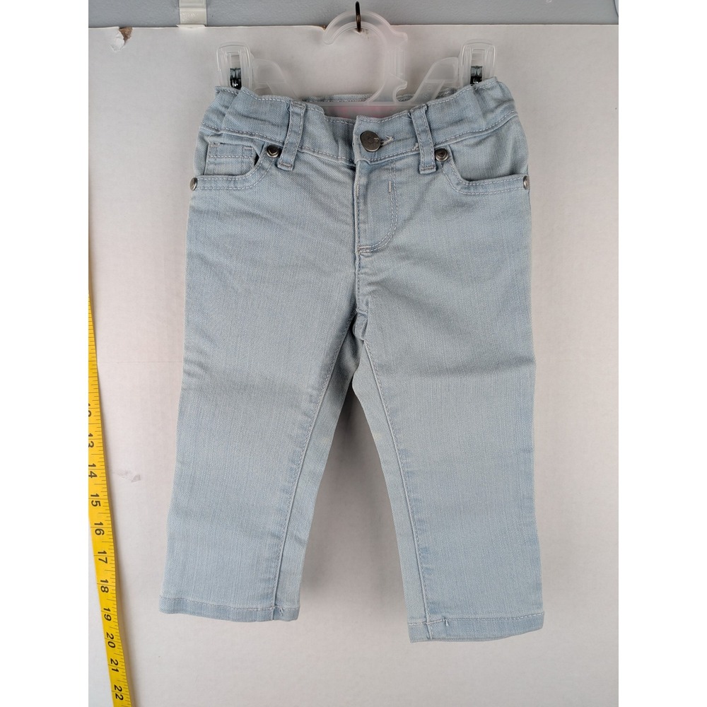 The Childrens Place Skinny Jeans Sky Wash Light Blue Denim 12-18M 2092426